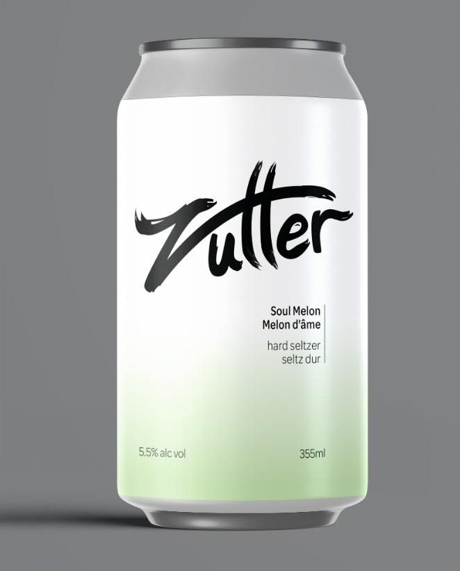 Zutter Soul Melon hard seltzer can